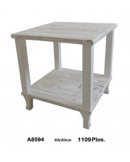 Juego de mesas metálicas