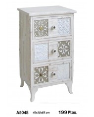 Mesita auxiliar decorativa maleta