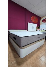 Canapé de madera + Colchón muelle ensacado + Visco