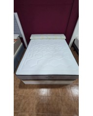 Canapé de madera + Colchón muelle ensacado + Visco