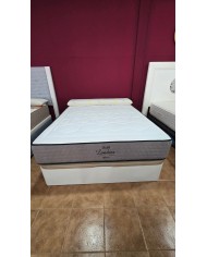 Canapé de madera + Colchón muelle ensacado + Visco