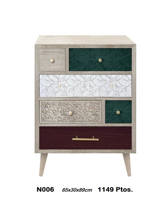 Mueble decorativo cajones