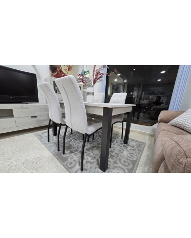 Conjunto Neblina - Mesa extensible y sillas