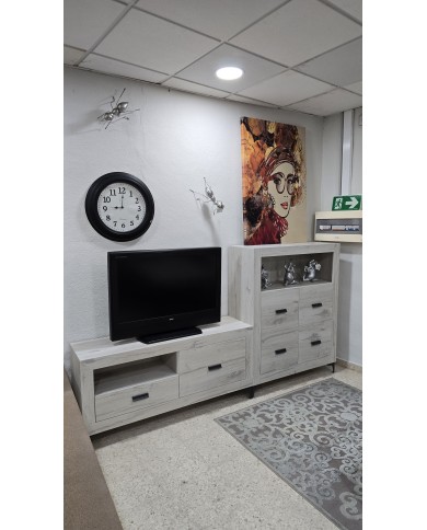 Conjunto Neblina - Mesa extensible y sillas