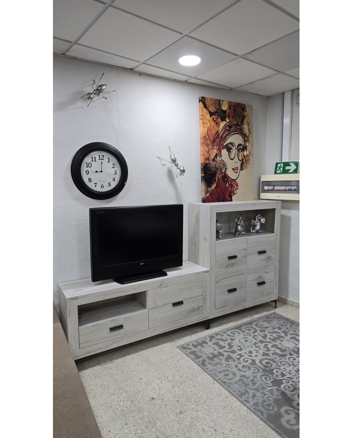 Conjunto Neblina - Mesa extensible y sillas