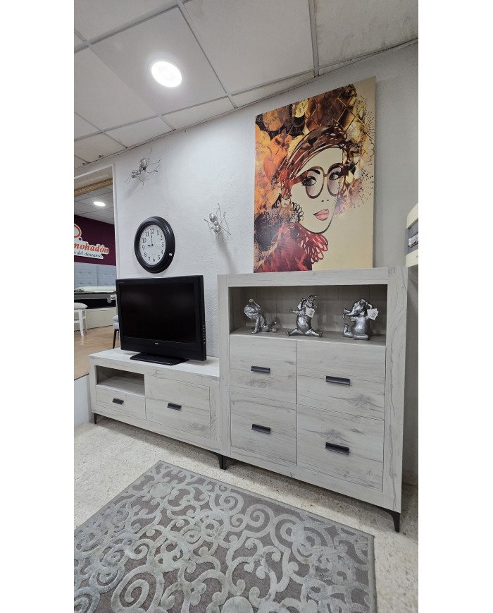 Conjunto Neblina - Mesa extensible y sillas