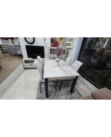 Conjunto Neblina - Mesa extensible y sillas