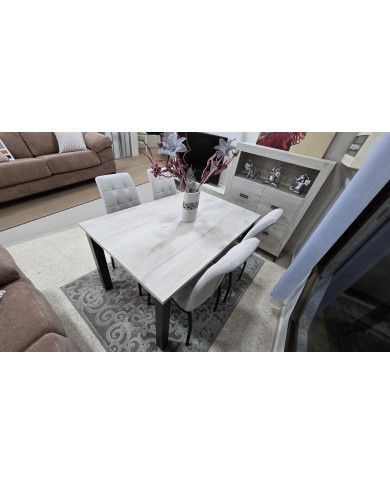 Conjunto Neblina - Mesa extensible y sillas