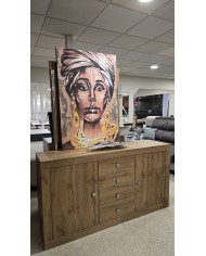 Chaise longue con respaldo reclinable y asientos deslizantes