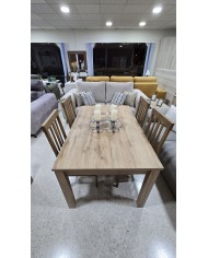 Conjunto Neblina - Mesa extensible y sillas