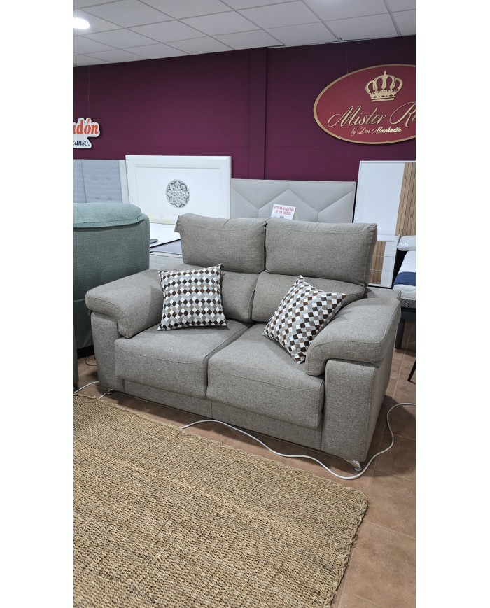 Sofá 3+2 plazas con respaldo reclinable