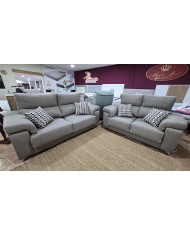 Sofá 3+2 plazas con respaldo reclinable