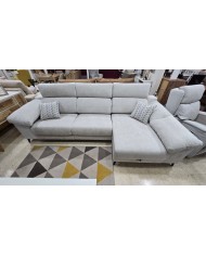 Chaise longue respaldo reclinable y asientos deslizantes de carro