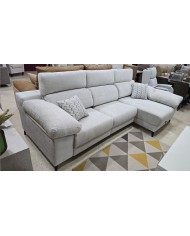 Chaise longue respaldo reclinable y asientos deslizantes de carro