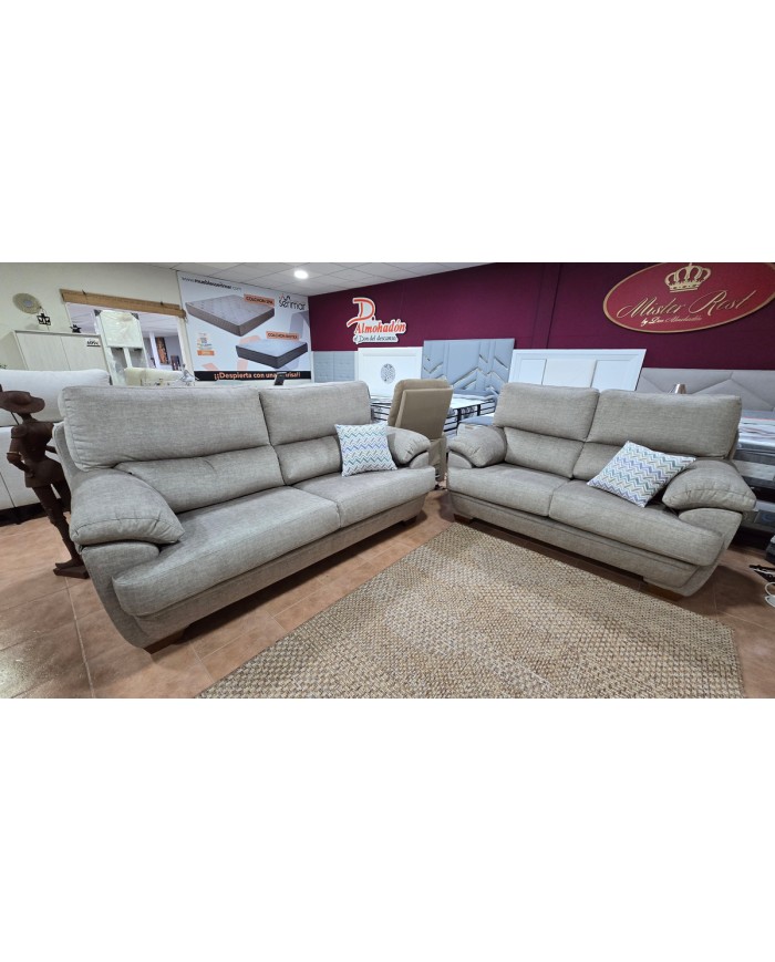 Sofa 3+2 Pata de madera