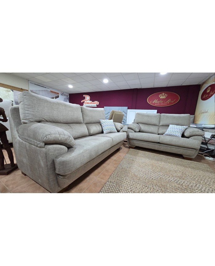 Sofa 3+2 Pata de madera