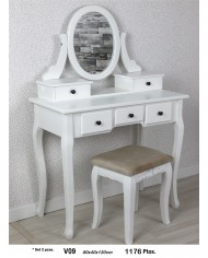 Tocador dos cajones decorativo