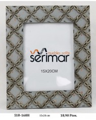 Portafotos decorativo color oro