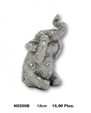 Elefante decorativo plata