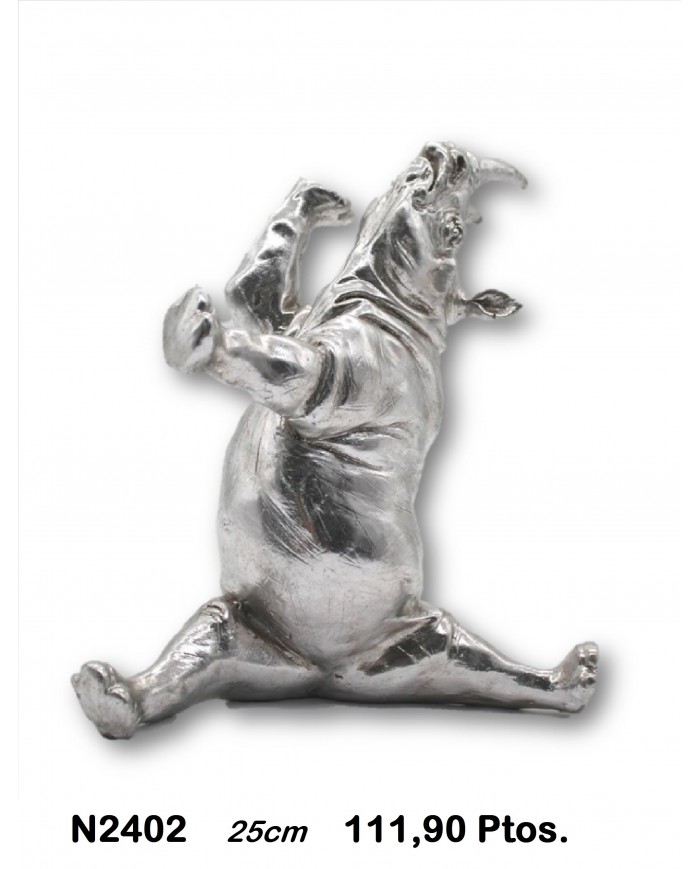 Elefante decorativo plata