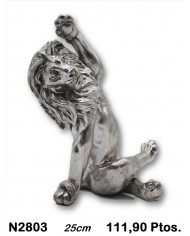 Lince decorativo plata