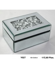 Joyero decorativo cristal