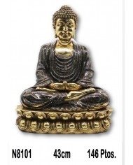 Jarrón decorativo color plata