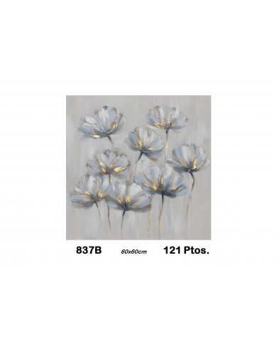 Cuadro decorativo flores