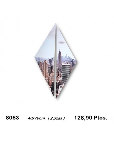 Cuadro decorativo edificios