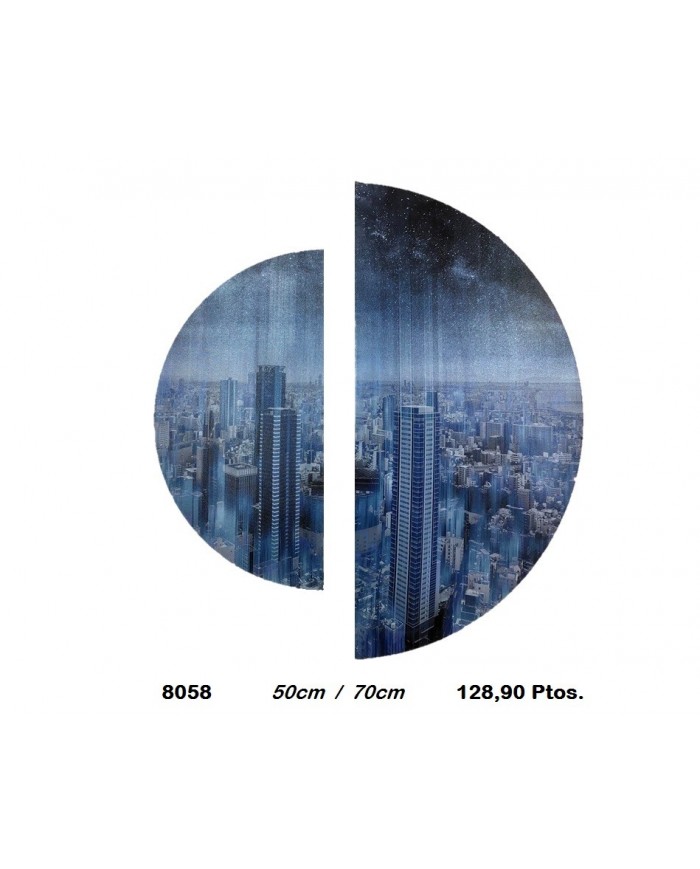 Cuadro decorativo edificios