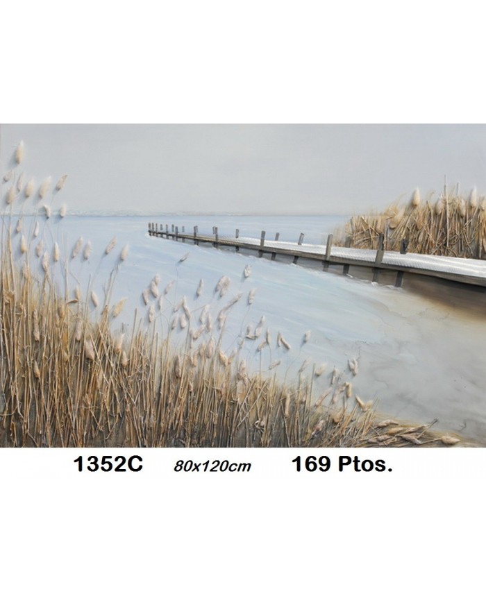 Cuadro decorativo playa