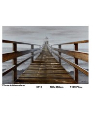 Cuadro decorativo puente EFECTO TRIDIMENSIONAL