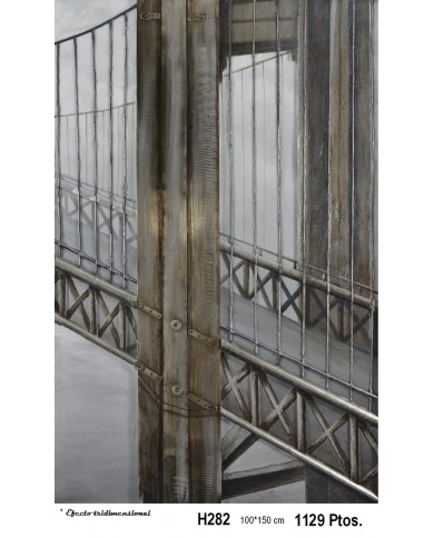 Cuadro decorativo puente EFECTO TRIDIMENSIONAL