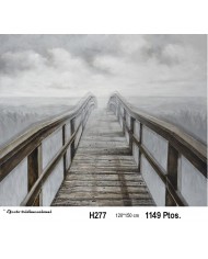 Cuadro decorativo puente EFECTO TRIDIMENSIONAL