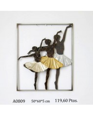 Cuadro decorativo bailarinas