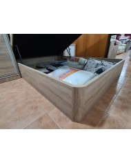 Pack canapé y colchón sin patas