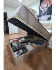 Pack canapé y colchón sin patas