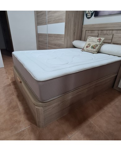 Pack canapé y colchón sin patas