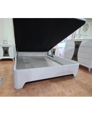 Pack canapé y colchón con patas