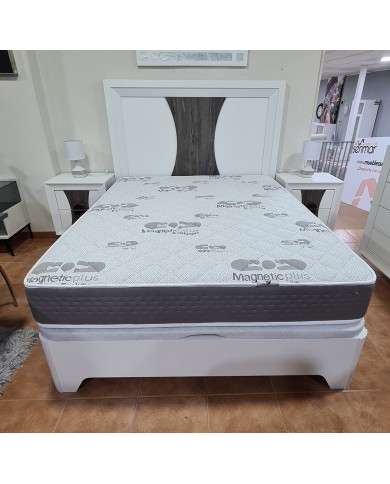 Pack canapé y colchón con patas