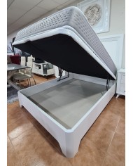 Pack canapé y colchón con patas