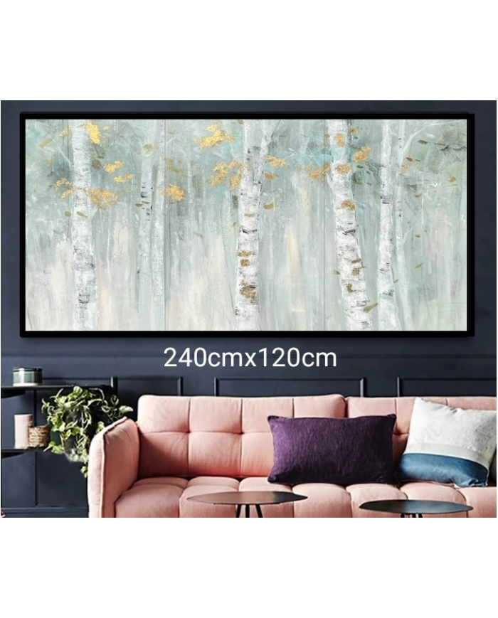 Tríptico decorativo Otoño 240x120cm