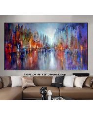 Tríptico decorativo Otoño 240x120cm