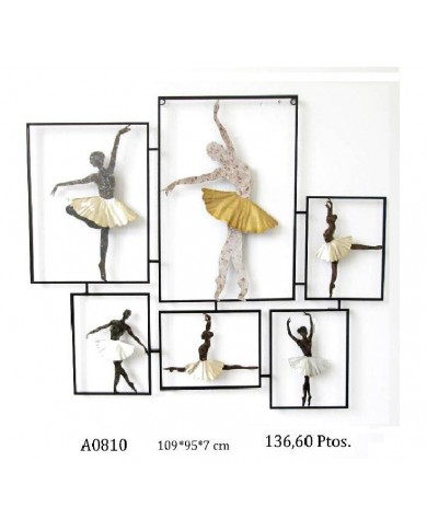 Cuadro decorativo bailarinas
