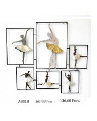 Cuadro decorativo bailarinas