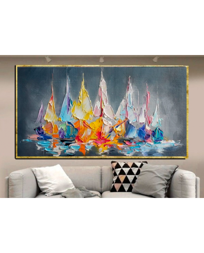 Cuadro decorativo P76 142x72cm