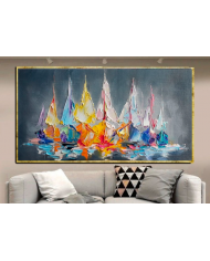 Cuadro decorativo P76 142x72cm