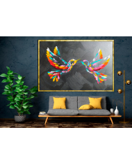 Cuadro decorativo P75 122x82cm - 82x62cm