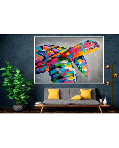 Cuadro decorativo P68 122x82cm - 82x62cm