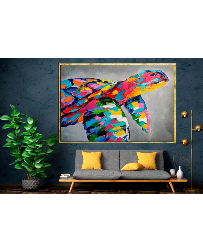 Cuadro decorativo P68 122x82cm - 82x62cm